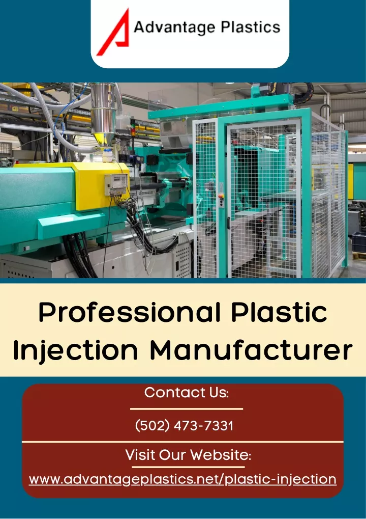 professional plastic injection manufacturer