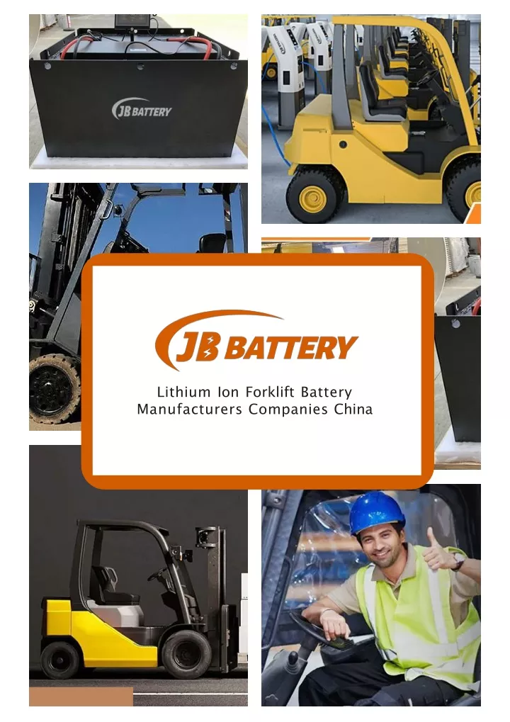 lithium ion forklift battery manufacturers