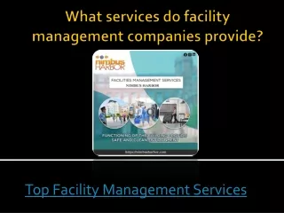 Top Facility Management Services | NIMBUS HARBOR