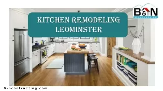 Kitchen Remodeling Leominster