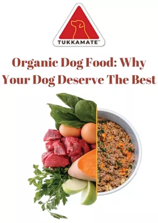Organic Dog Food | Tukkamate