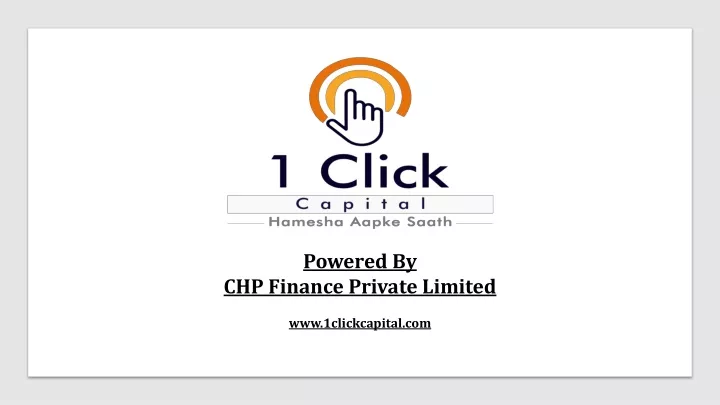 powered by chp finance private limited