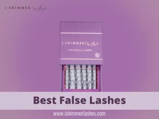 Trends In The Best False Lashes
