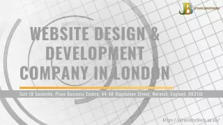 Website Design & Development Company In London