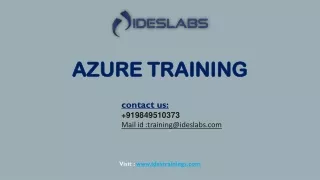 Azure Training