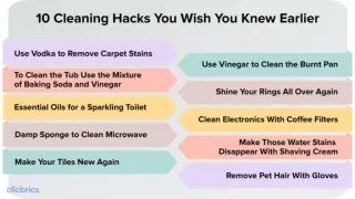 10 Cleaning Hacks You Wish You Knew Earlier