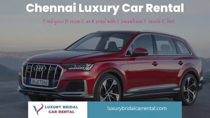 chennai luxury car rental