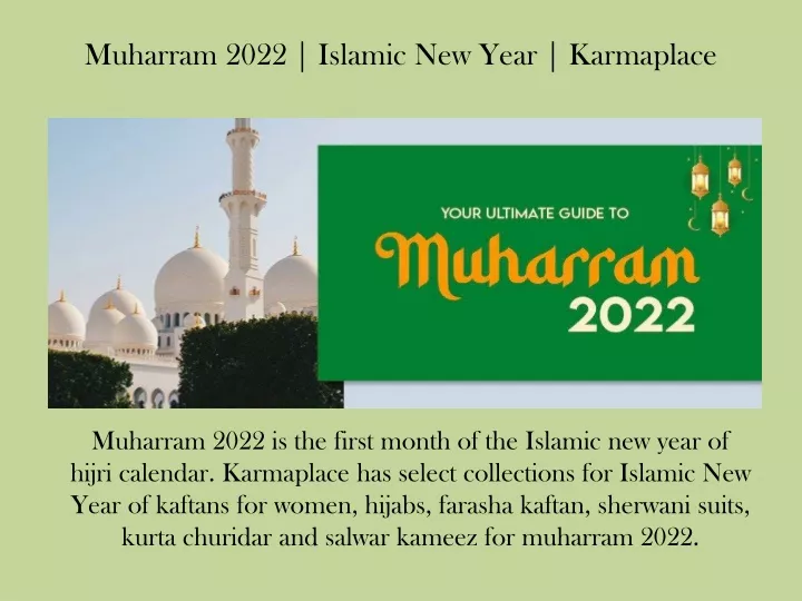 muharram 2022 islamic new year karmaplace