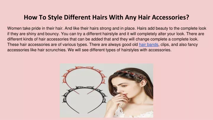 how to style different hairs with any hair