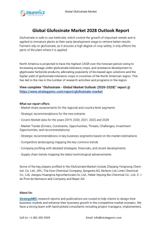 global glufosinate market
