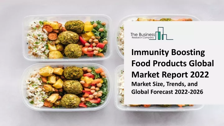 immunity boosting food products global market