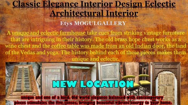 classic elegance interior design eclectic