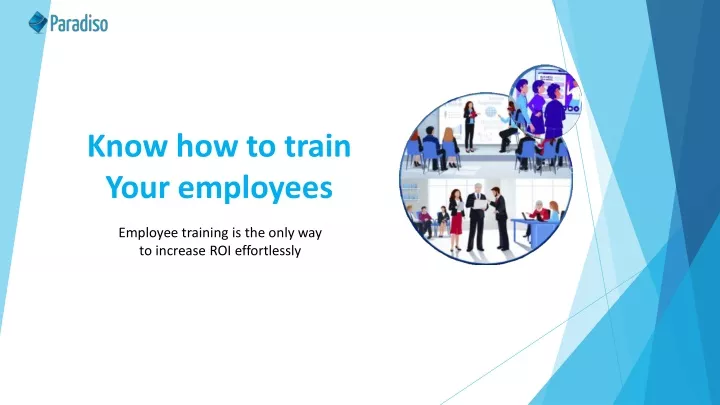 know how to train your employees