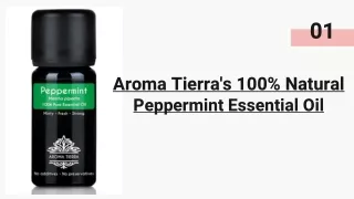 Peppermint Essential Oil - 100% Natural