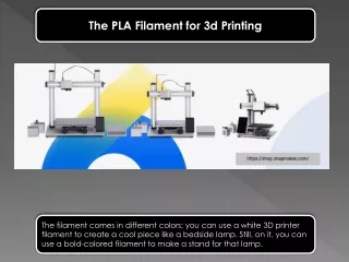 t he pla filament for 3d printing
