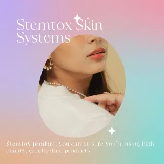 stemtox skin systems