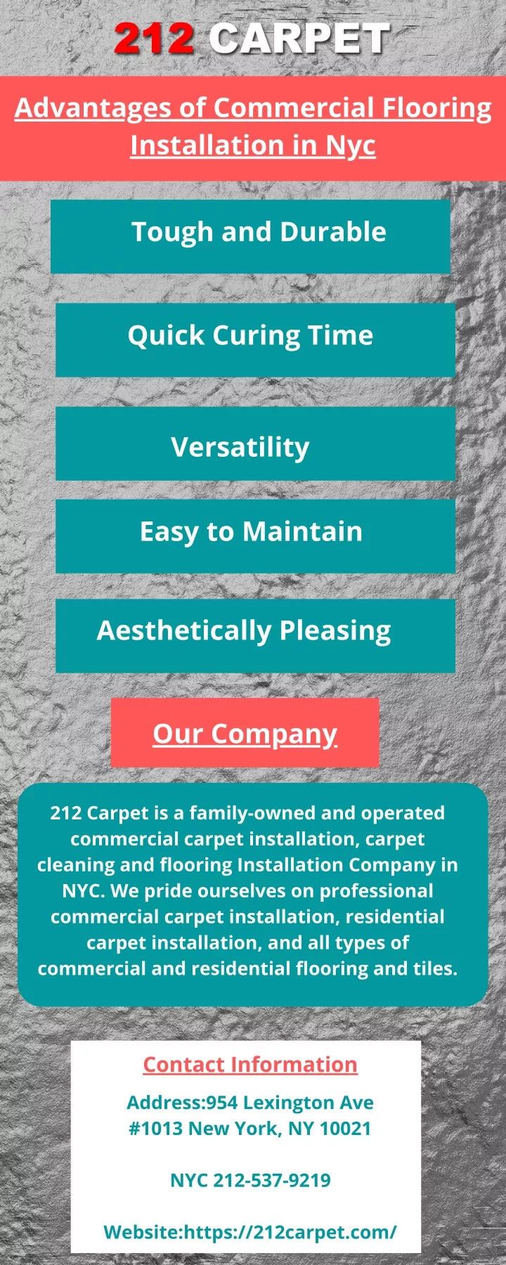 advantages of commercial flooring installation