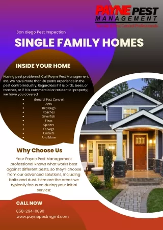 san diego pest inspection
