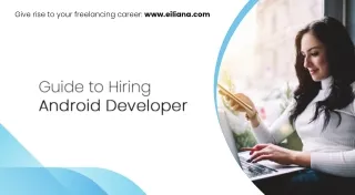 Guide to hiring Android Developer