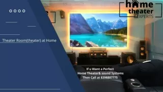Home theatre experts