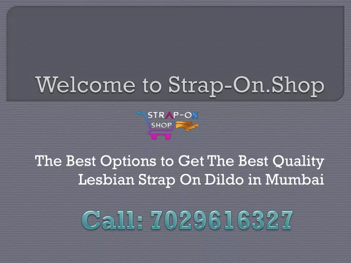 welcome to strap on shop
