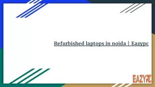 Refurbished laptops in noida | Eazypc