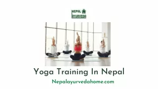 Yoga Training In Nepal