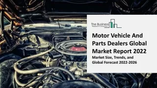 Global Motor Vehicle And Parts Dealers Market Competitive Strategies