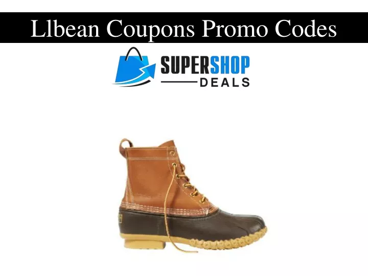 llbean coupons promo codes