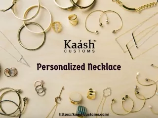 personalized necklace