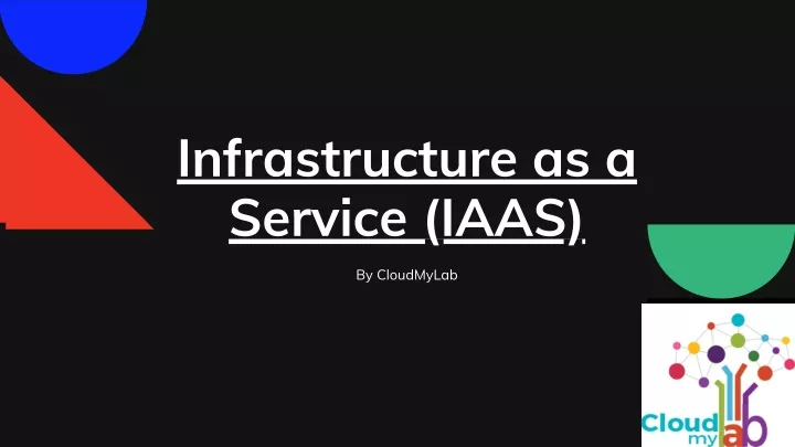 infrastructure as a service iaas
