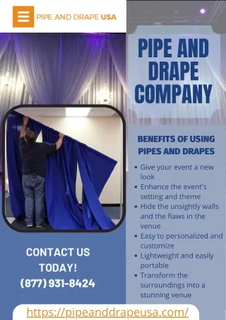 Pipe And Drape Company | Professional Services - Pipe And Drape USA