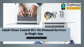 Gojek Clone_ Launch 82  On-Demand Services in Single App