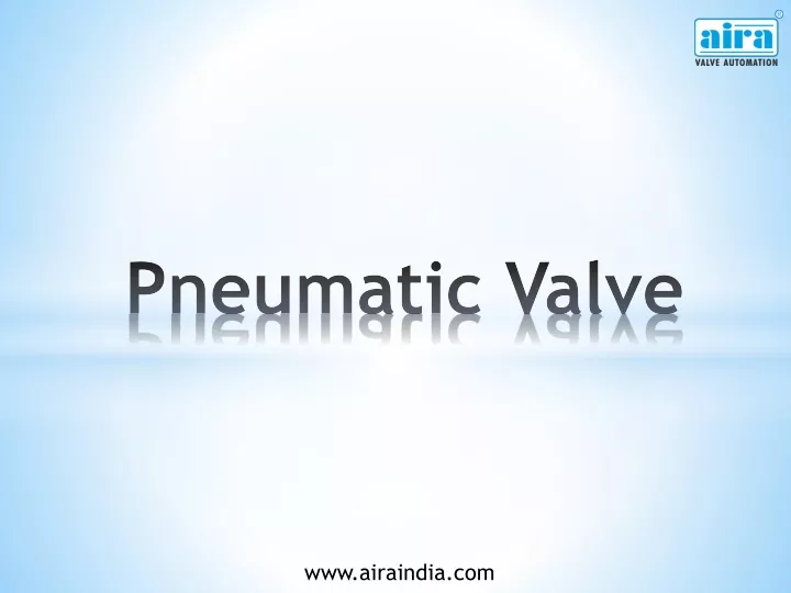 pneumatic valve