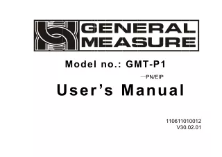model no gmt p1