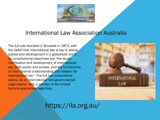 International Law Association Australia