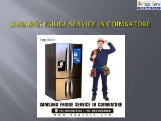 samsung fridge service in coimbatore