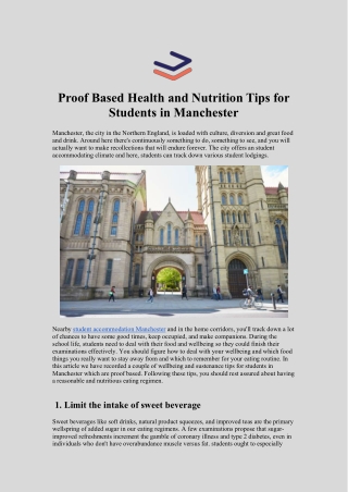 proof based health and nutrition tips