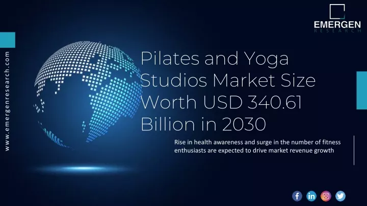 pilates and yoga studios market size worth