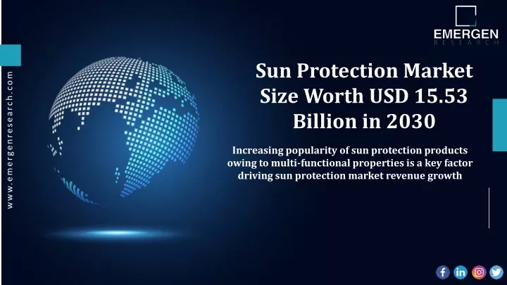 sun protection market size worth