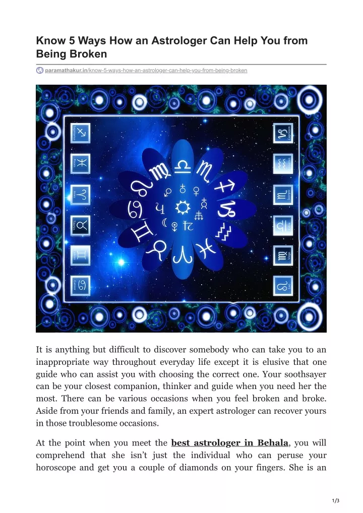know 5 ways how an astrologer can help you from