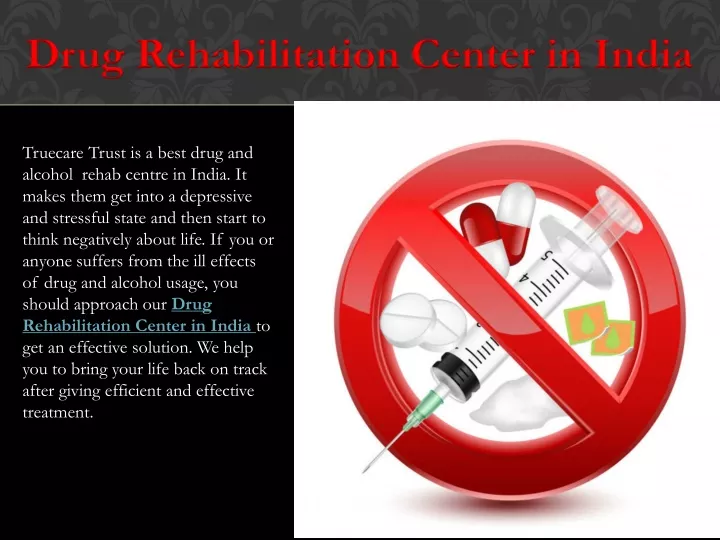 drug rehabilitation center in india