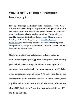 NFT Collection Promotion: How to Get Started and Top Strategies