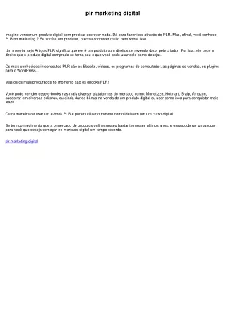 comprar ebooks plr