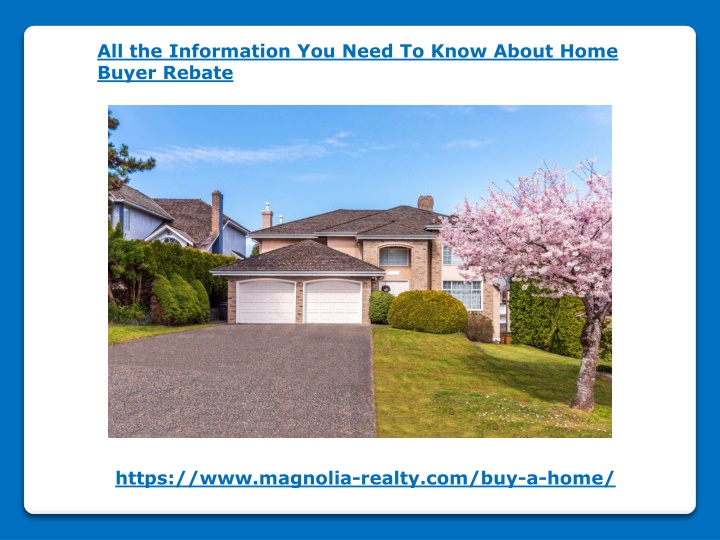 all the information you need to know about home