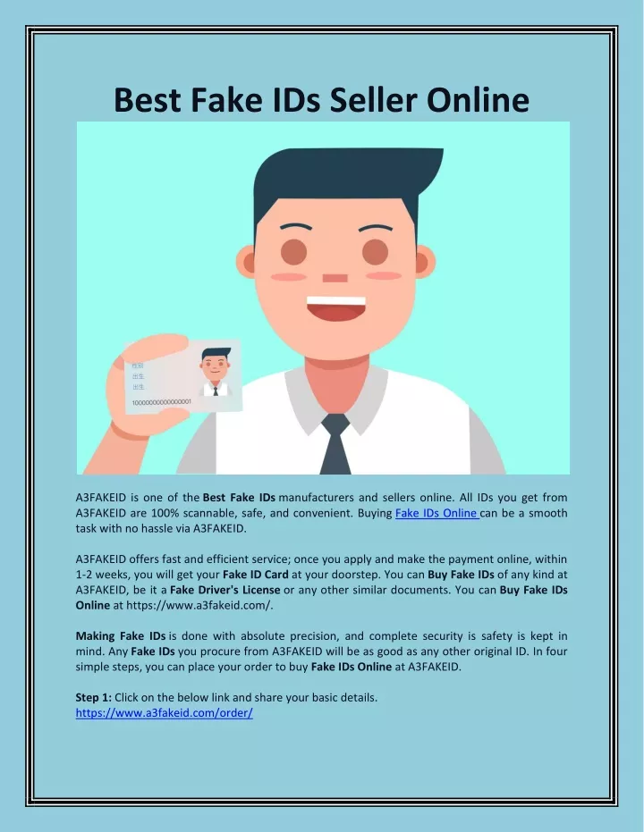best fake ids seller online