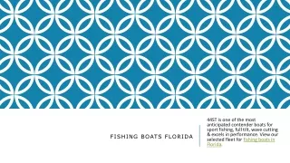 Fishing Boats Florida