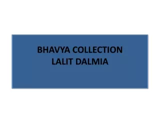 BHAVYA COLLECTION