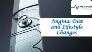 Angina: Diet and Lifestyle Changes