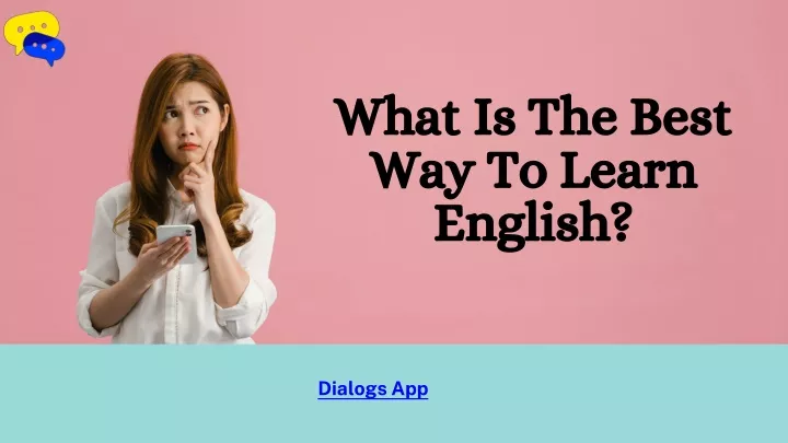 what is the best way to learn english